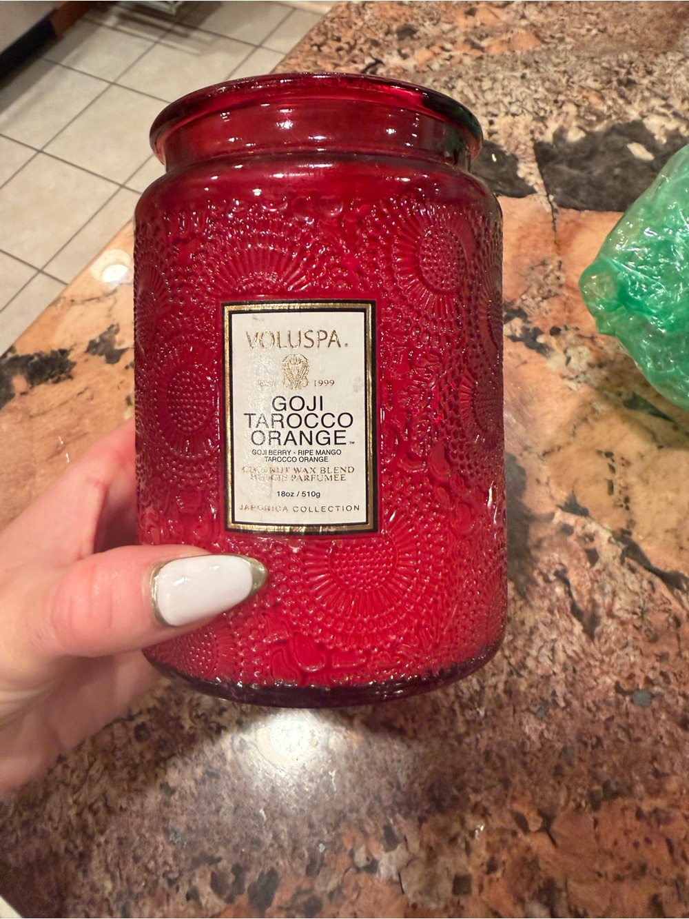 Voluspa Goji Tarocco Orange Candle